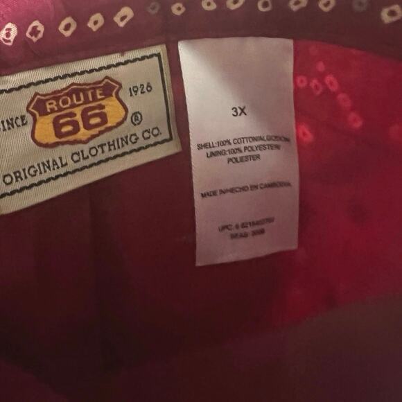 Boho Chic Burgundy Sequin Ruffle Hem Midi Skirt Plus Size 3X Festival Vacation - Picture 4 of 6